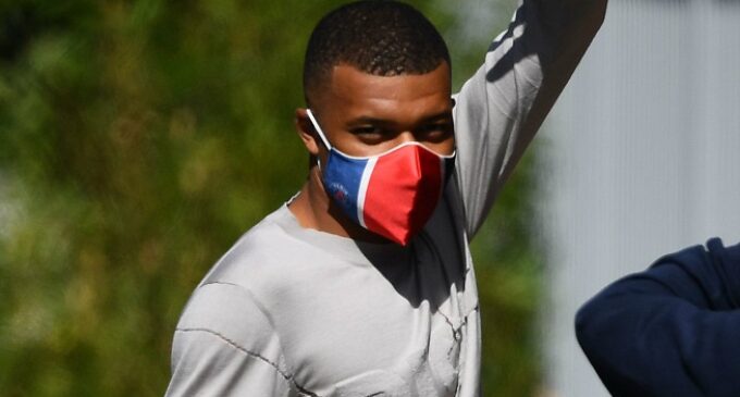 Mbappe tests positive for COVID-19