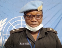ICYMI: Nigerian policewoman selected for UN officer of the year award