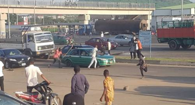 #EndSARS protesters attacked in Abuja