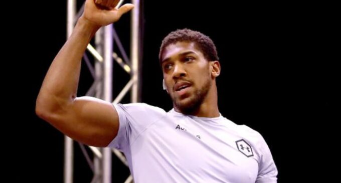 EXTRA: I thought #EndSARS was about a virus, says Anthony Joshua