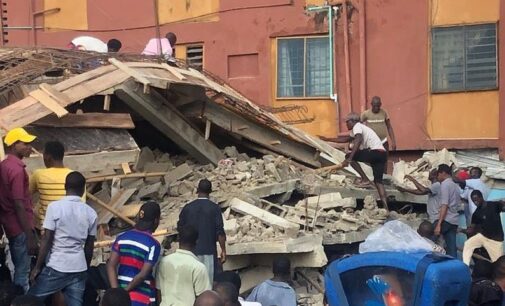 Four dead as uncompleted building collapses in Lagos (updated)