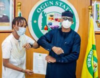 Dapo Abiodun gives Laycon N5m, appoints him youth ambassador