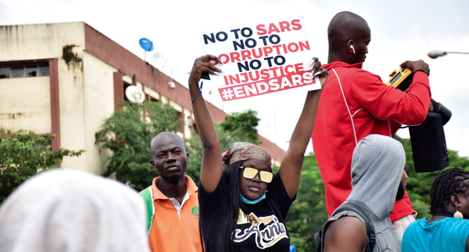 #EndSARS protest: The cry of a beaten child