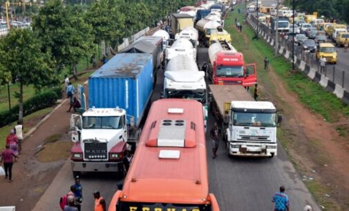 FRSC diverts traffic at Lagos-Ibadan expressway over rehabilitation works