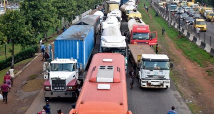 FRSC diverts traffic at Lagos-Ibadan expressway over rehabilitation works