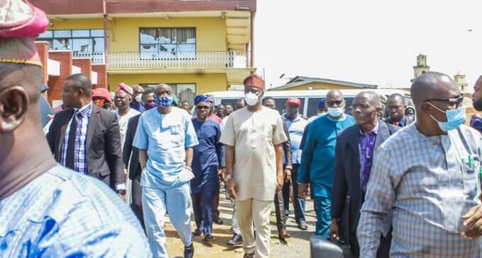 Makinde visits Ogbomoso, approves N100m for repair of soun’s palace