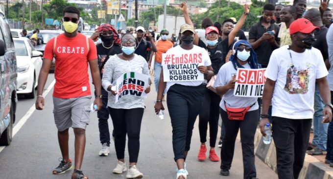 FG accepts 5-point demand of #EndSARS protesters