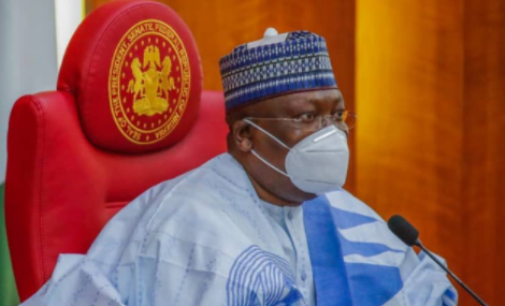 Lawan: N’assembly to transmit 2022 appropriation bill to Buhari next week