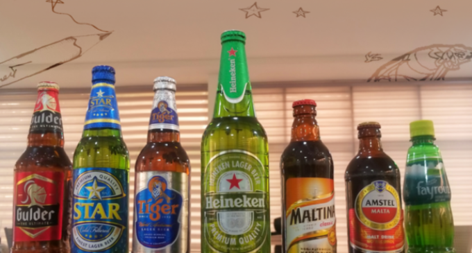 Nigerian Breweries slows down on the downside