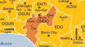 map of Ondo
