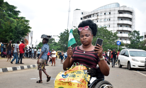 PHOTOS: How persons with disability defied the odds to protest against police brutality
