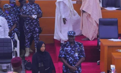 PHOTOS: Borno assembly honours ex-SARS commander