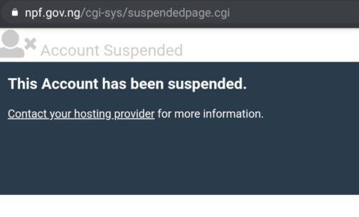 #EndSARS: Police website still offline 48 hours after ‘attack by hackers’