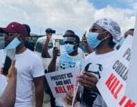 #EndSARS: Runtown, Falz lead protest in Lagos