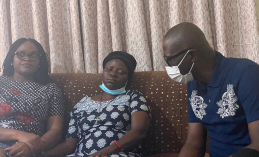 Sanwo-Olu visits widow of man killed during #EndSARS protest