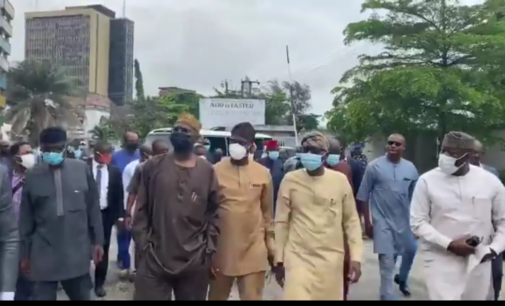 South-west governors inspect damaged infrastructure in Lagos 