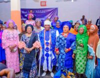 Oyetola’s wife commends Janet Afolabi for supporting women with interest-free loans