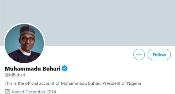#ENDSARS Protest: About 100,000 people unfollow Buhari on Twitter — in 24 hours