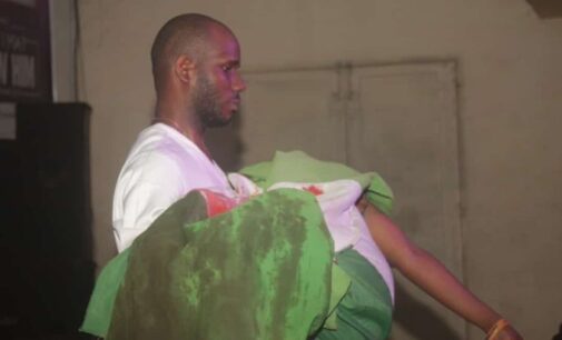 FAKE NEWS ALERT: This photo is from a drama on Nigeria’s 60th independence — NOT Lekki shooting