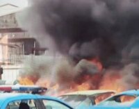 FRSC and VIO offices attacked, vehicles set ablaze in Lagos