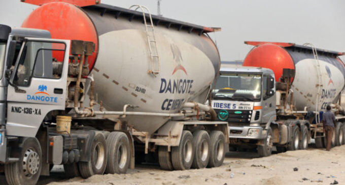 ICYMI: Dangote Cement awarded N22.3bn tax credit for road construction