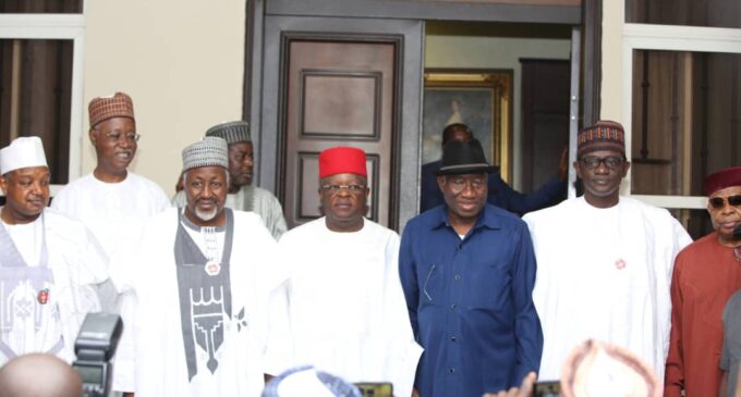 EXCLUSIVE: APC governors swoop on Jonathan ahead of 2023 elections