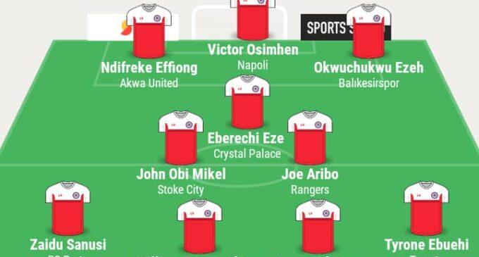 Aribo, Eze, Osimhen… TheCable’s team of the week