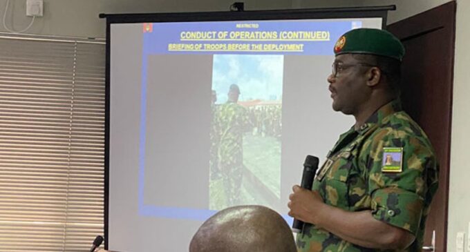 Given the same circumstance, we’ll repeat what we did in Lekki, says army