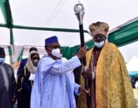 El-Rufai presents staff of office to ex-Pfizer official crowned monarch in Kaduna
