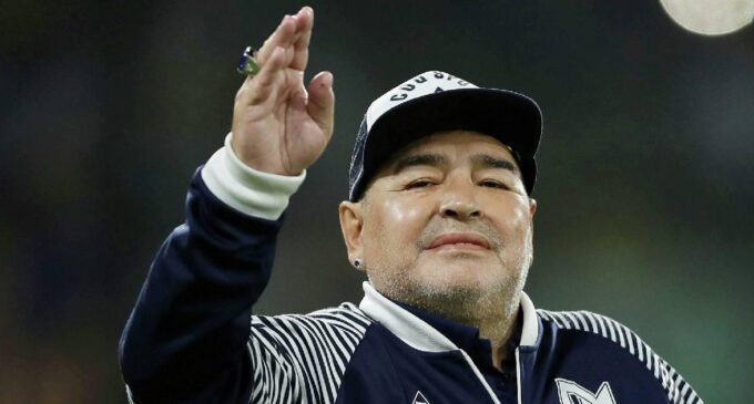 Football legend Maradona dies at 60