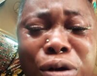 ‘Buhari, Sanwo-Olu failed us’ — Taiwo Adepeko in tears over looted store