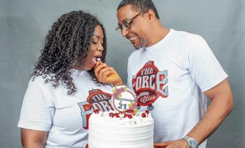 ‘God bless the day I found you’ — Tony Umez celebrates wife on 21st wedding anniversary