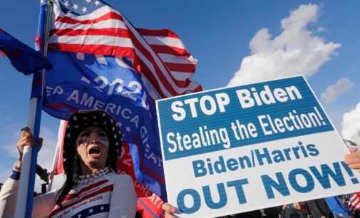 Trump supporters troop to the streets, reject Biden’s victory