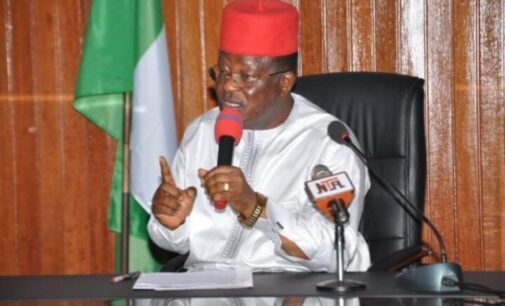 EXTRA: I defected to APC in obedience to God’s will, says Umahi