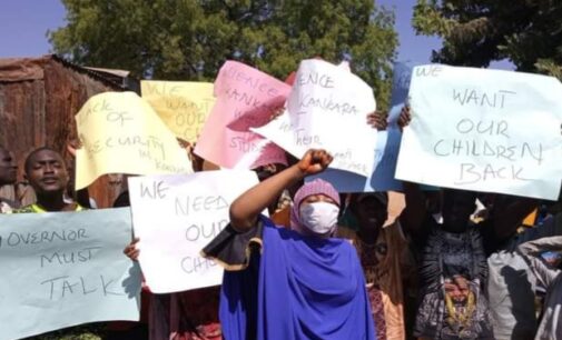 Residents protest abduction of students in Katsina