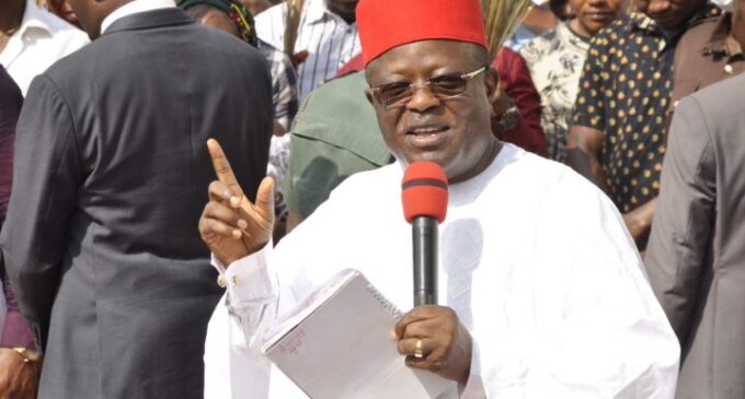 ‘The enemies have failed’ — Umahi says he’ll complete his tenure despite sack by court