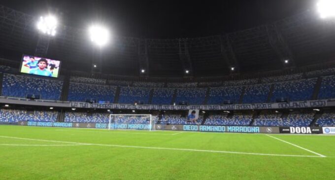 Napoli rename stadium after Maradona