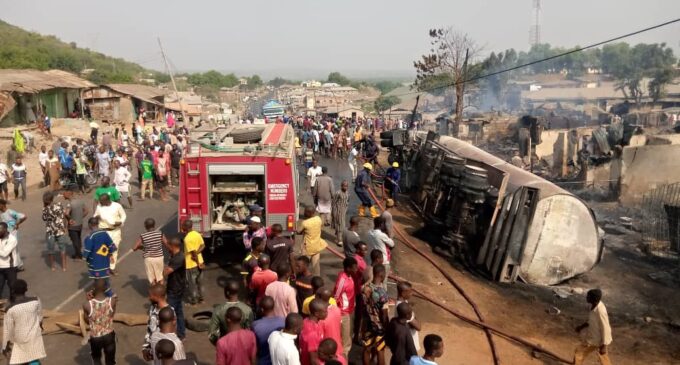 PHOTOS: Aftermath of the tanker explosion in Kwara