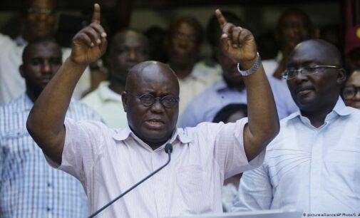 Ghanaian president wins second term