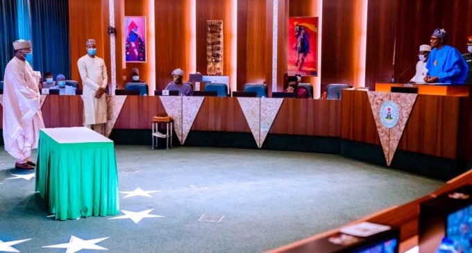 Mahmood Yakubu becomes first INEC chairman sworn in for second term
