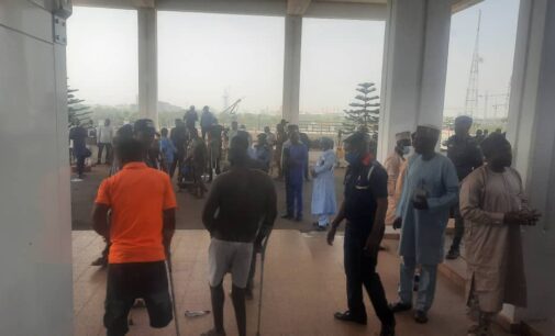 Chaos at national assembly as persons with disabilities protest