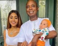 Regina Daniels, Ned Nwoko welcome second child — on first son’s birthday