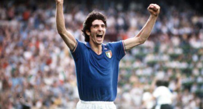 Paolo Rossi, Italy’s 1982 World Cup hero, dies at 64