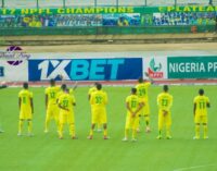 Plateau United place squad on half salary over poor start to NPFL season