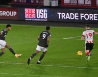 Rashford brace seals comeback win for Man United against Sheffield