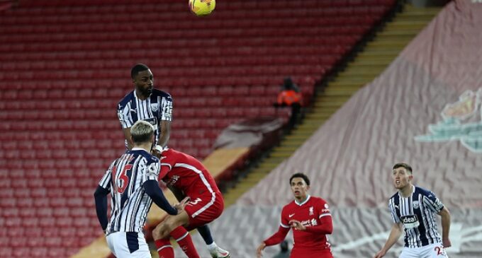 Liverpool 1-1 West Brom: Semi Ajayi scores late equaliser