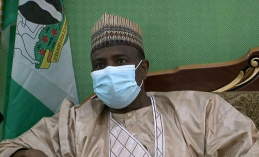 Tambuwal goes into self-isolation after contact with COVID-19 patients