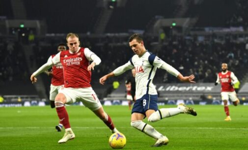 EPL results: Tottenham beat Arsenal to reclaim top spot
