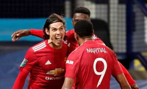 Late goals send Man United into Carabao Cup semi-finals