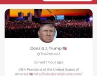 Trump migrates to ‘free speech’ Parler — after suspension from Twitter, Facebook